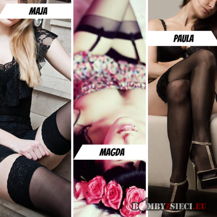 Maja VS Magda VS Paula: Pończoszkowe Wariacje..